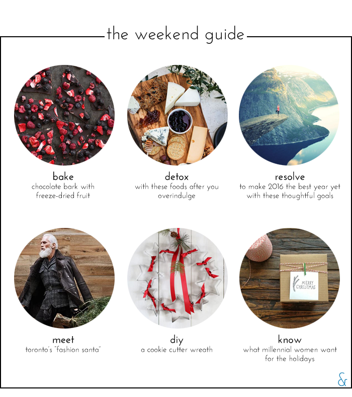 The Weekend Guide 12.18.2015