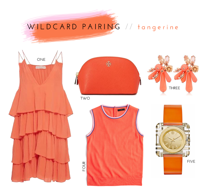 Color Crush Wildcard Pairing: Tangerine