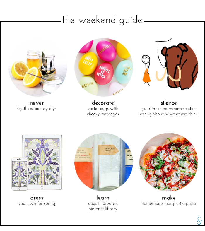 The Weekend Guide 03.25.16