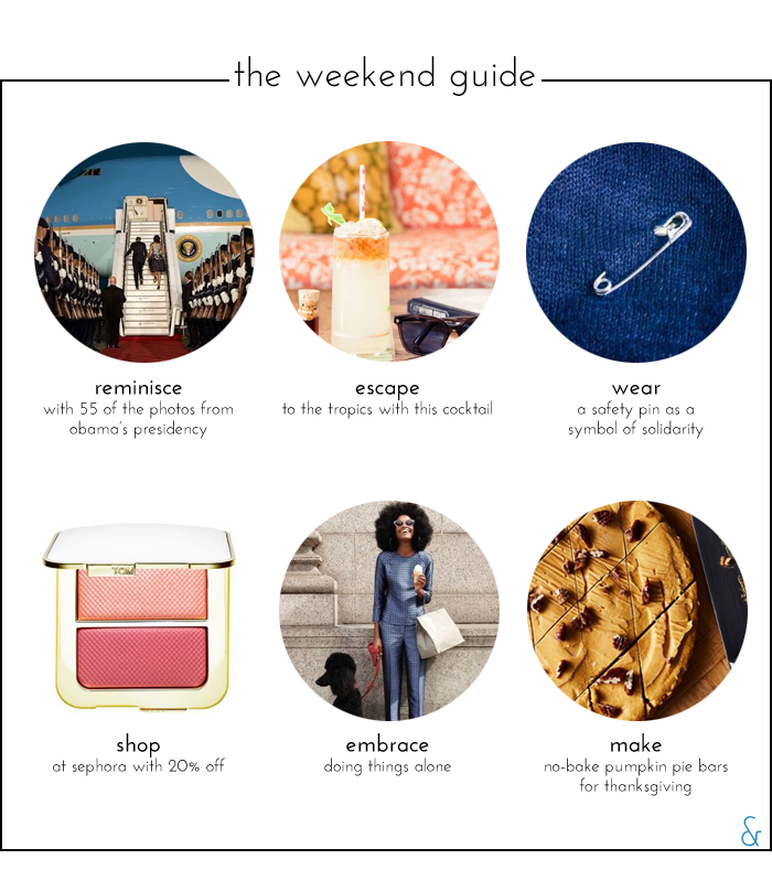 The Weekend Guide 11.12.16