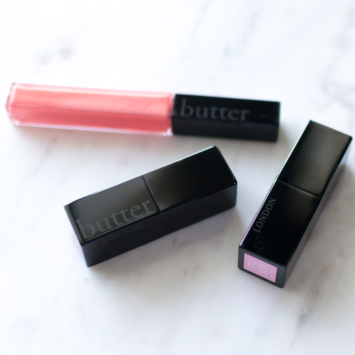 butter LONDON Plush Rush Lip Gloss and Lipstick review