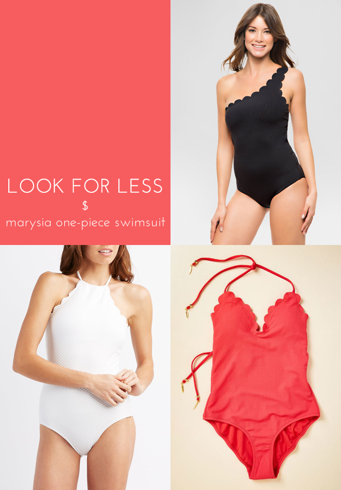 Look for Less: Marysia One-Piece Swimsuit