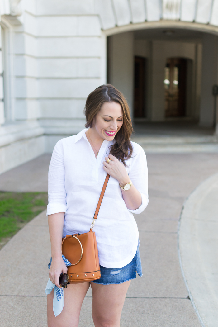 Garnet Hill Essential Linen Shirt