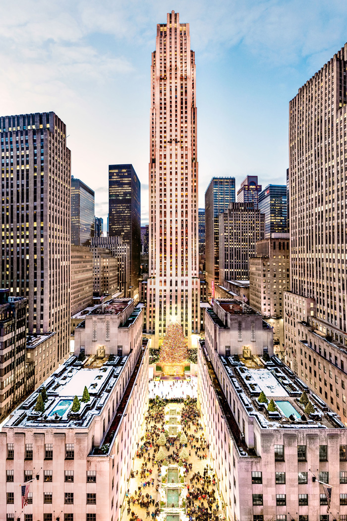 Gray Malin x Rockefeller Center Tree