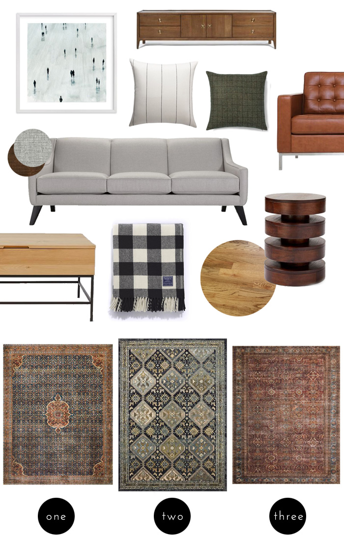 Living Room Rug Options