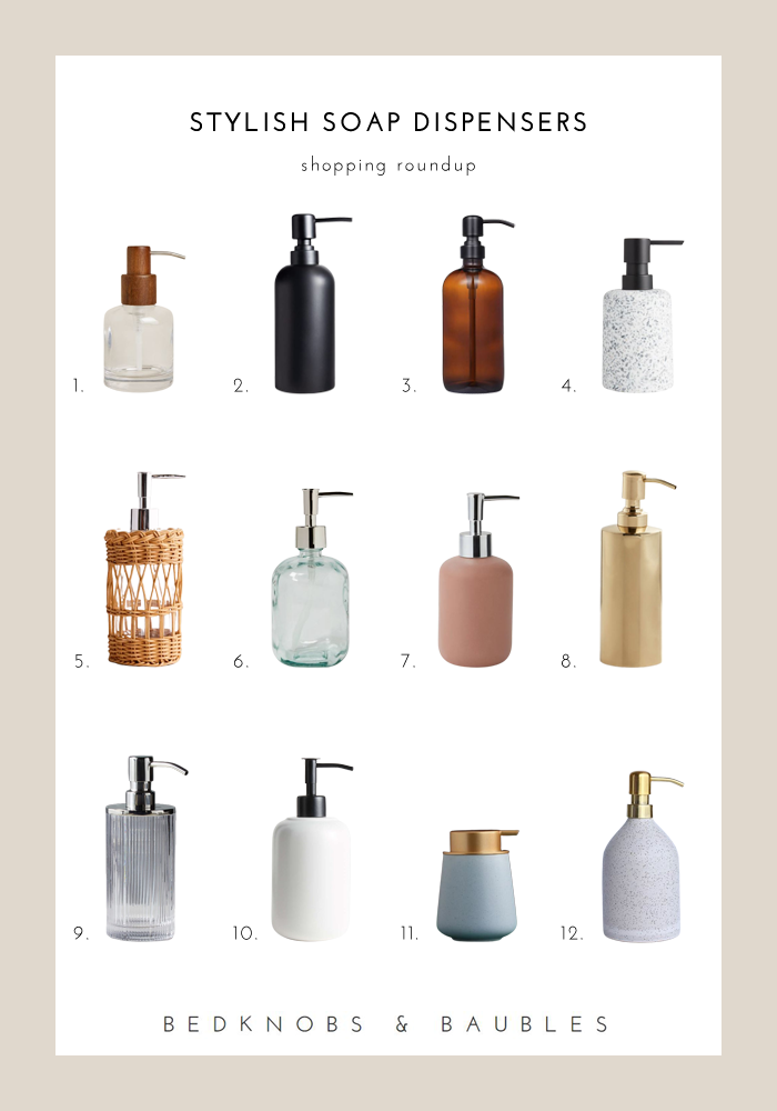 12 Stylish Soap Dispensers