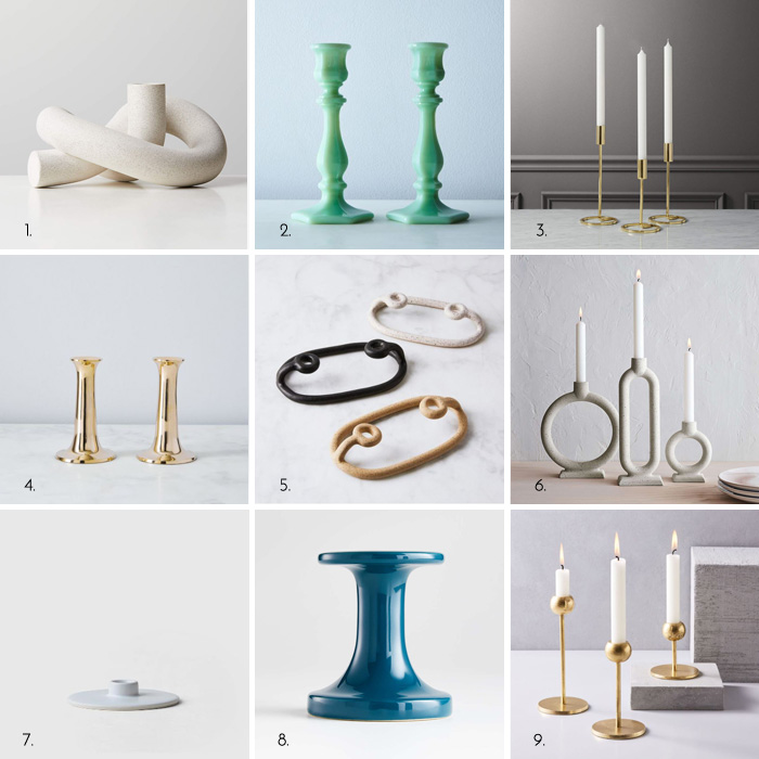 Shopping Guide: Candlestick Holders