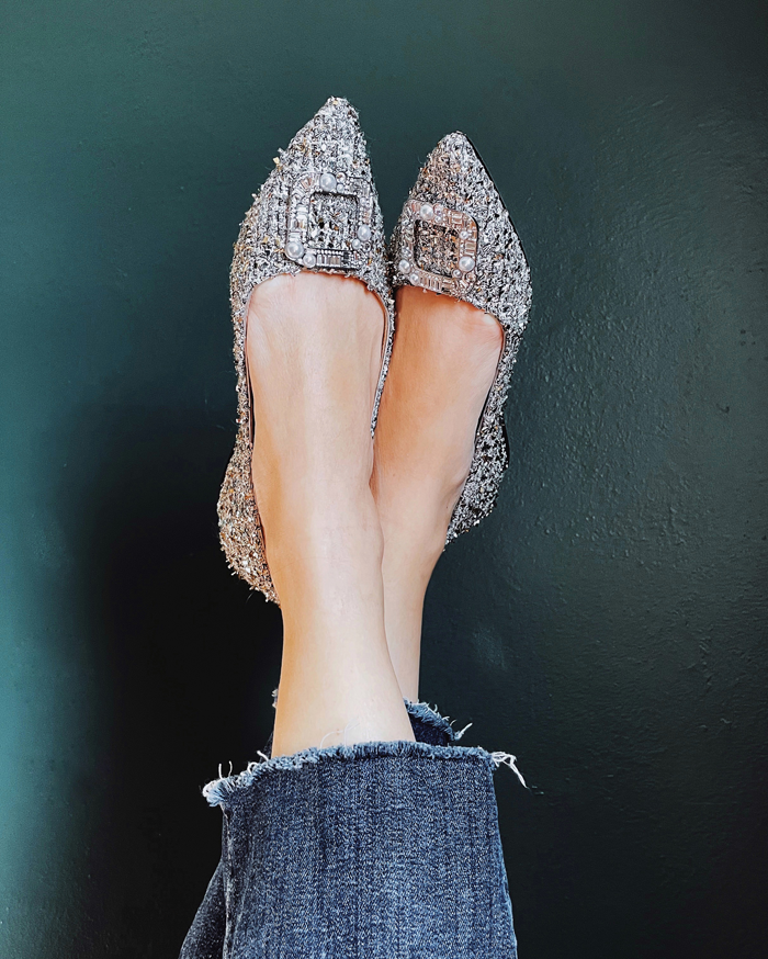 12 Pairs of Fancy Flats for the Holiday Season